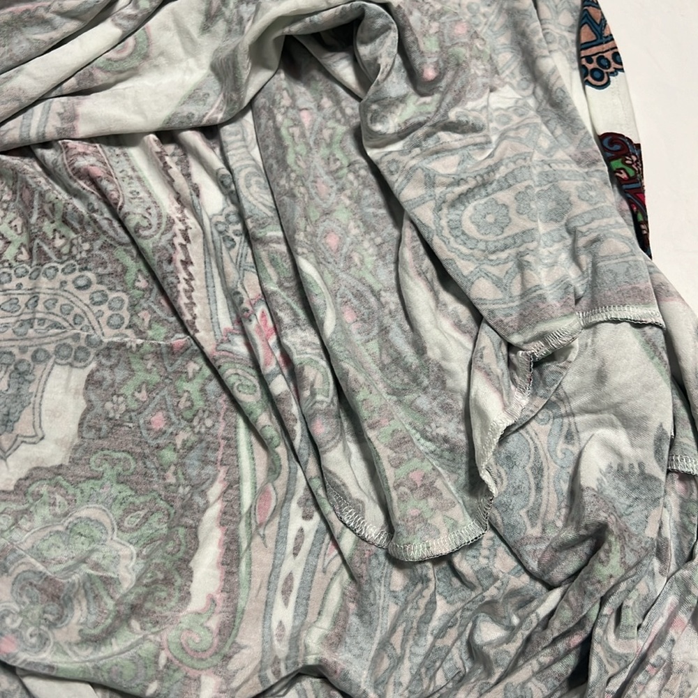 NEW Soma Soft Halter tie midi bra dress Multicolor Paisley Halter Dress size M - Picture 10 of 11